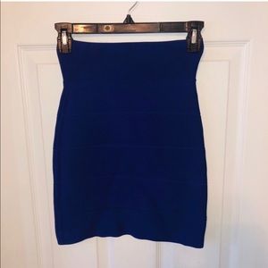 BCBGMaxAzria 2000S purple knit mini pencil stretch club skirt size XS